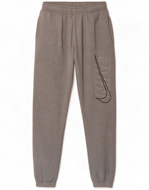 Nike Pantalon de survêtement graphique pour homme Joggers en coton gris moyen