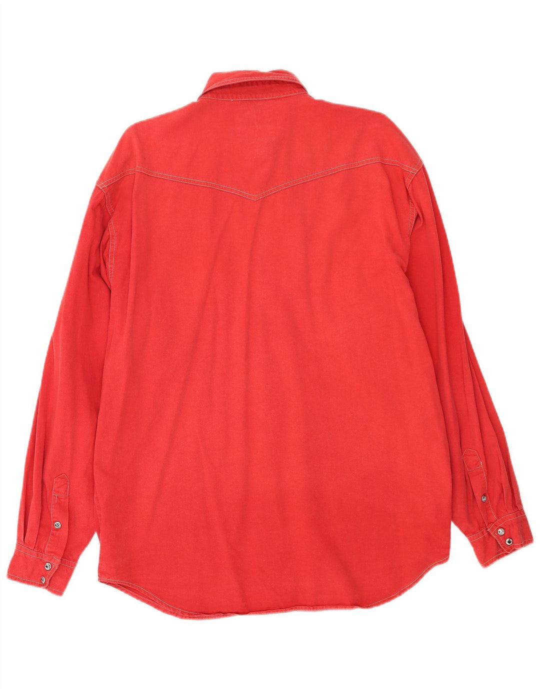 Wrangler Chemise en Jean Homme XL Rouge Coton