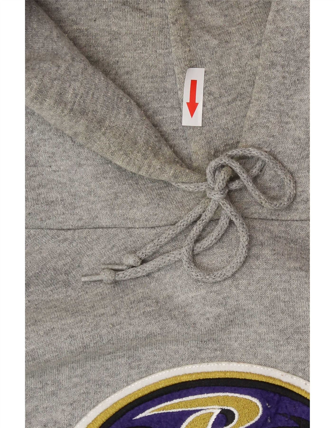 NFL Baltimore Ravens Pull à capuche graphique pour homme XL Gris