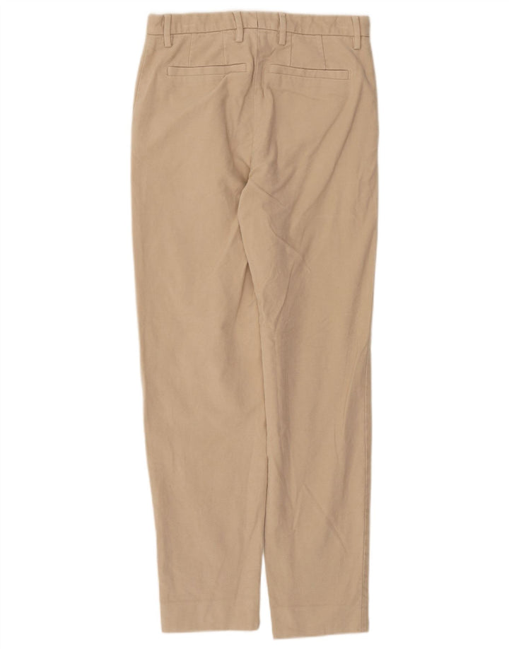 Ted Baker Pantalon De Costume Droit Femme W28 L29 Coton Beige