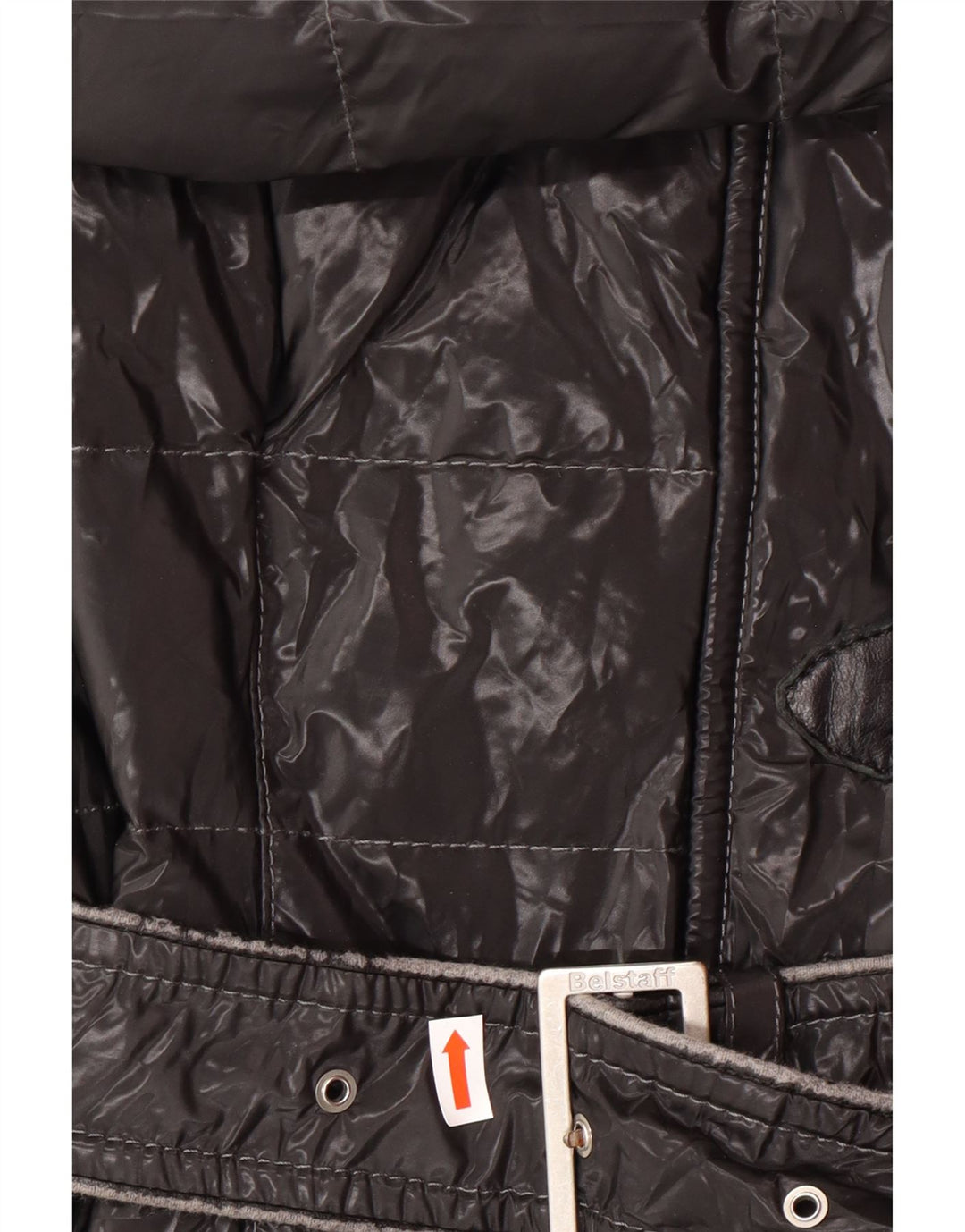 BELSTAFF Manteau Rembourré Femme IT 42 Moyen Noir Polyamide Classique