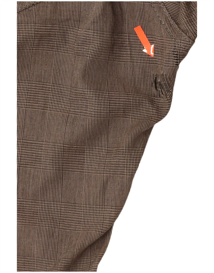 MURPHY & NYE Pantalon décontracté droit pour homme W33 L30 Gris pied-de-poule