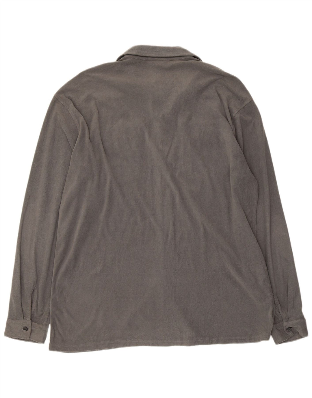 Asics Chemise polaire homme grand gris polyester