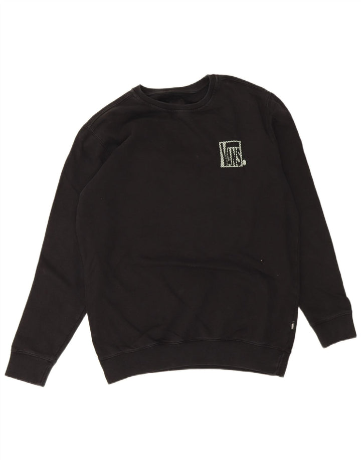 Vans Sweat-shirt graphique pour hommes, grand coton noir