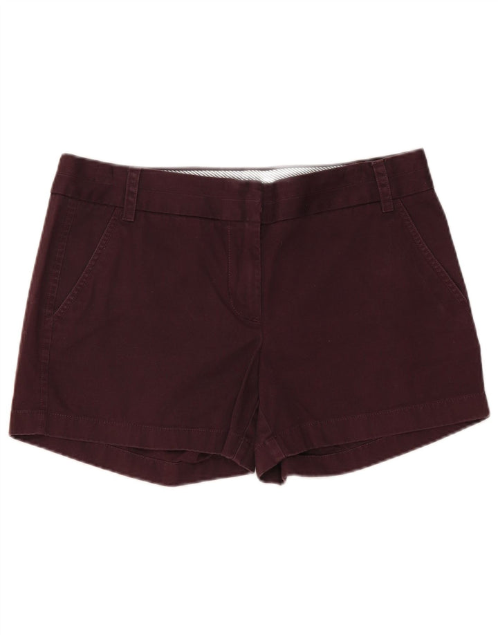 J. CREW Short Chino Femme US 8 Medium W32 Coton Marron