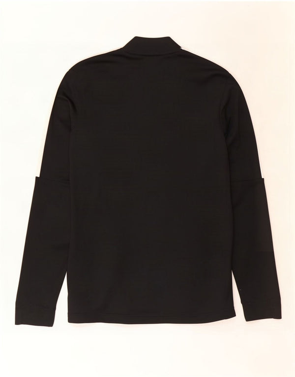 Nike Hommes Dri Fit Survêtement Top Veste Petit Noir Colorblock Polyester