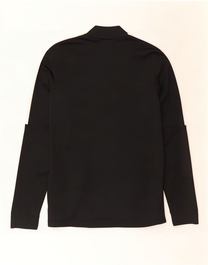 Nike Hommes Dri Fit Survêtement Top Veste Petit Noir Colorblock Polyester