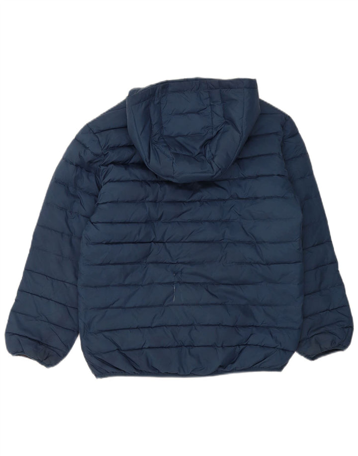 Quiksilver Veste matelassée à capuche pour garçon 13-14 ans Large Bleu Marine Polyester