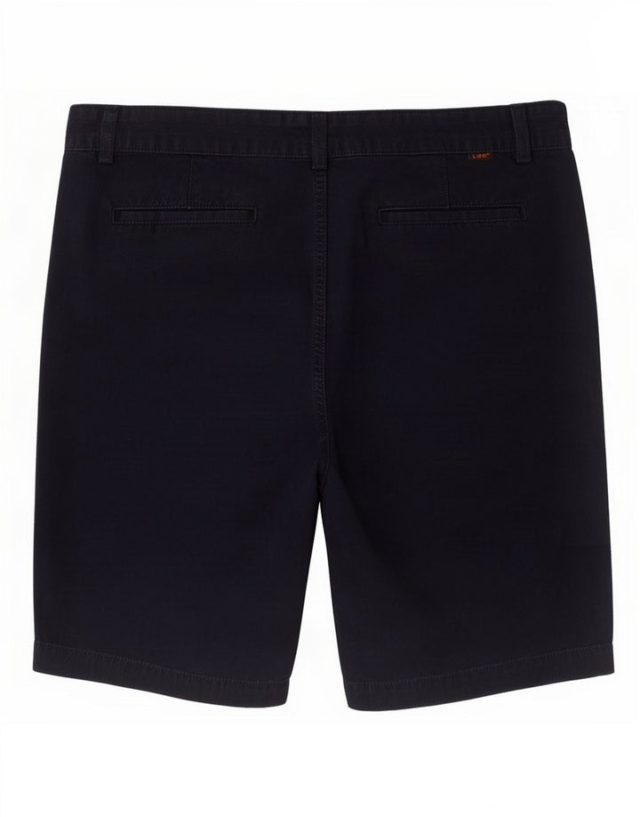 Lee Short Chino Homme W32 Bleu Marine Moyen Coton