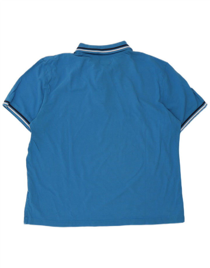 Kappa Polo Homme 2XL Bleu Coton