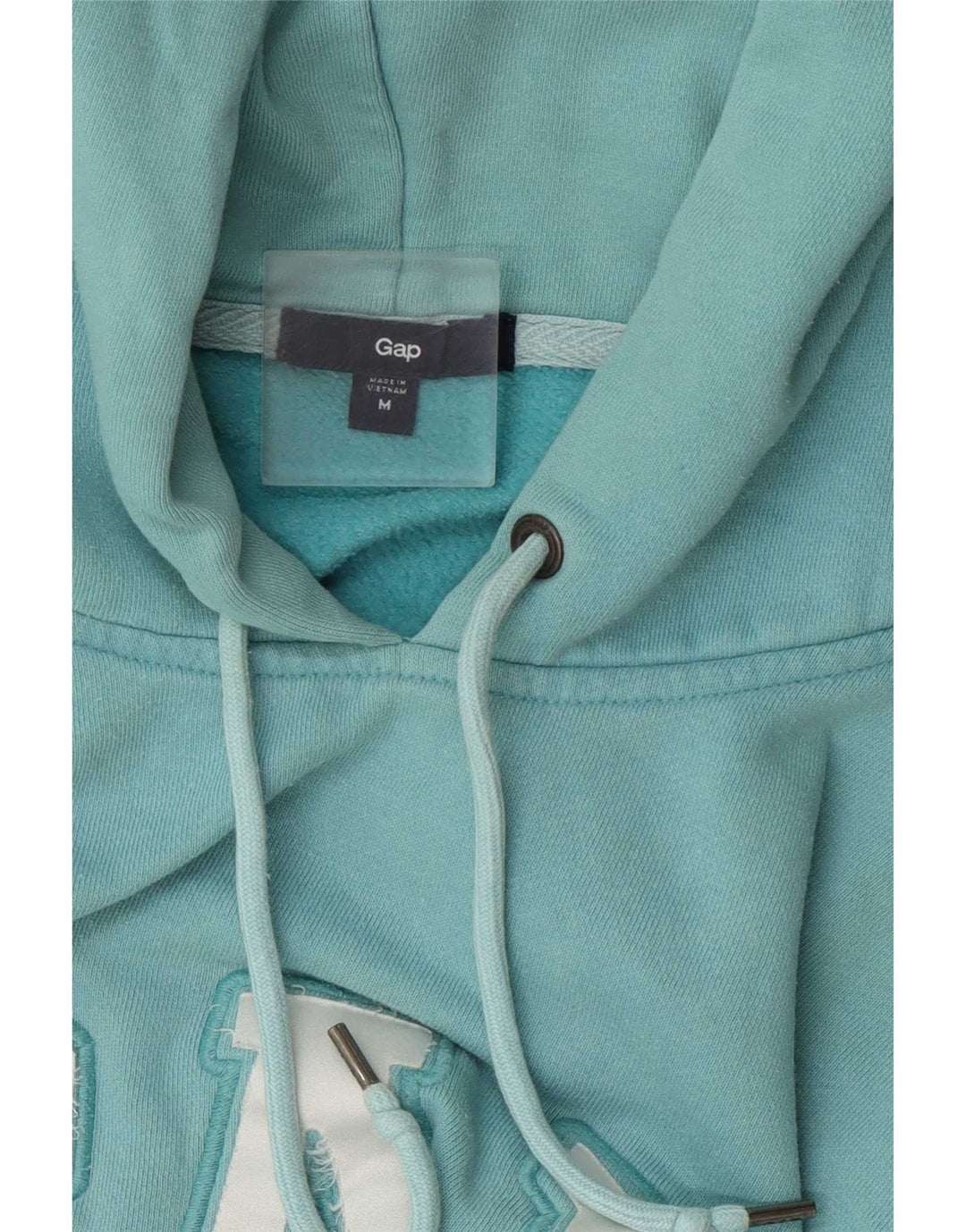 Gap Pull à capuche graphique coupe régulière pour femme UK 12 Bleu moyen