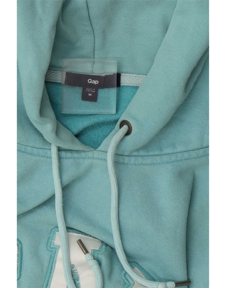 Gap Pull à capuche graphique coupe régulière pour femme UK 12 Bleu moyen