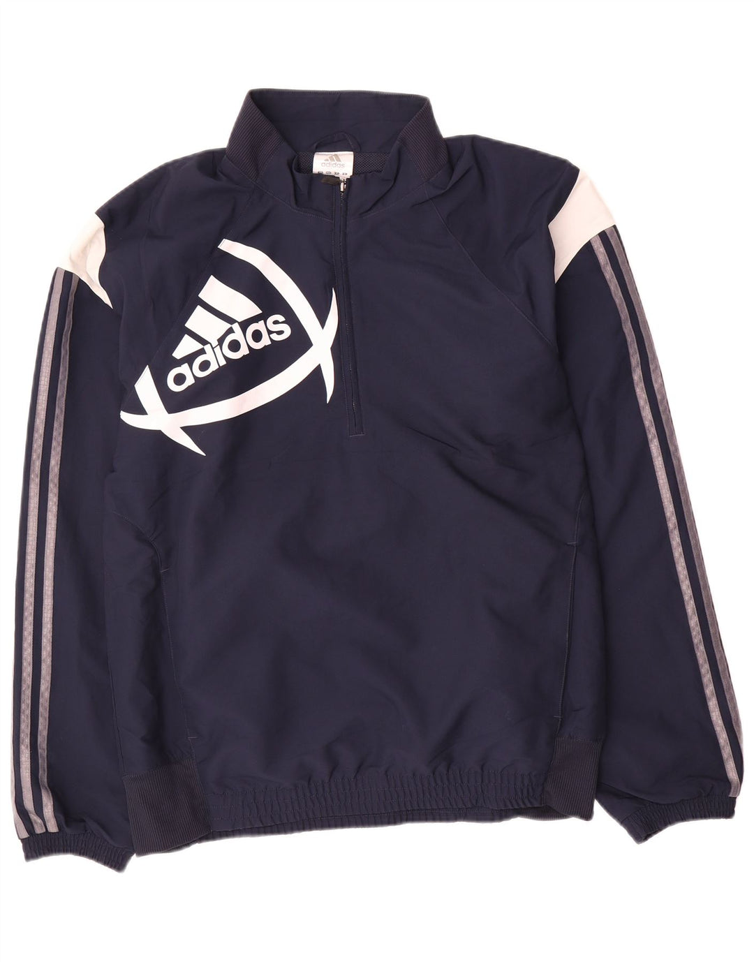 Adidas Veste de Survêtement Graphique Homme Bleu Marine Moyen Colorblock