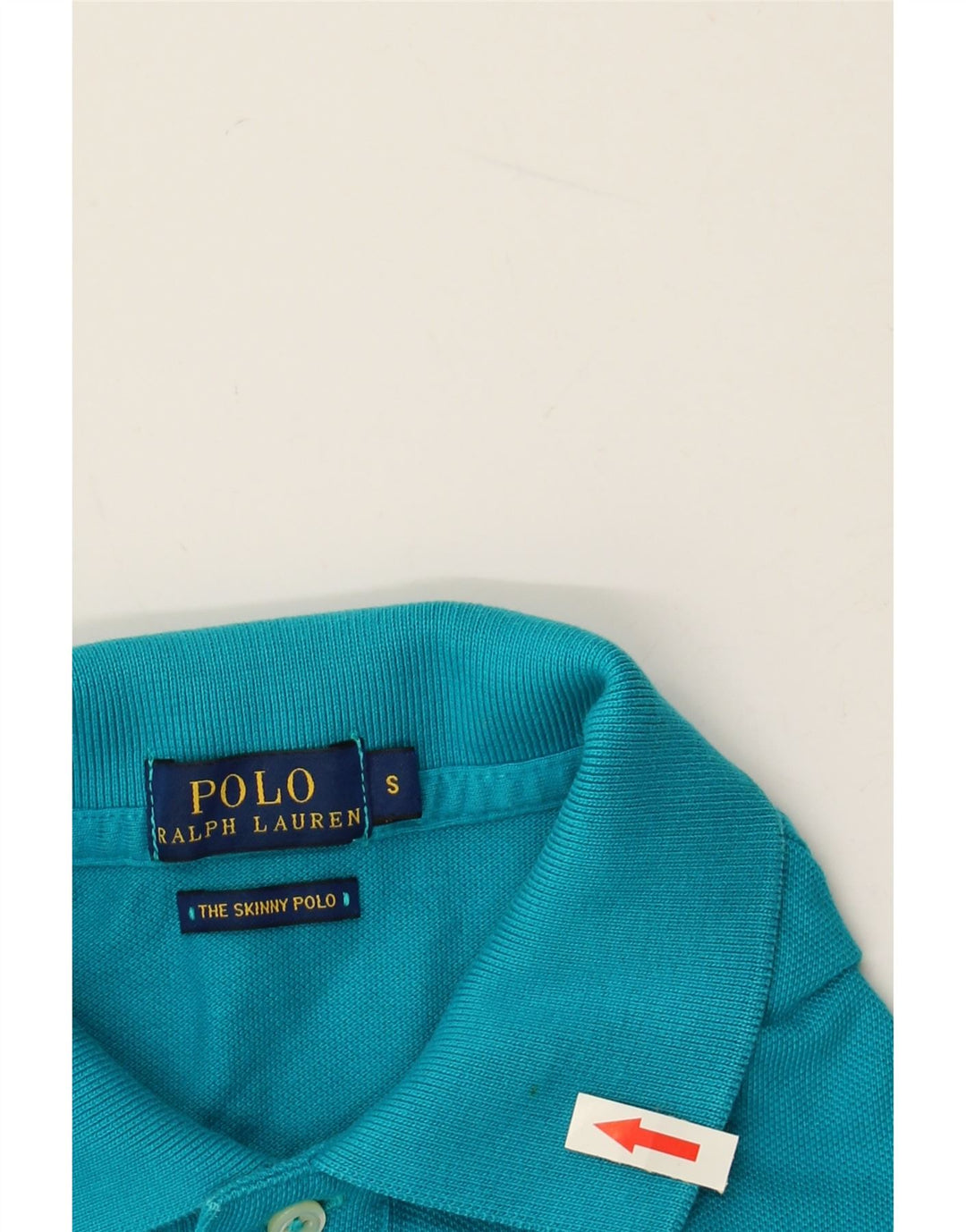 POLO RALPH LAUREN Homme The Skinny Polo Skinny Polo Petit Bleu Coton