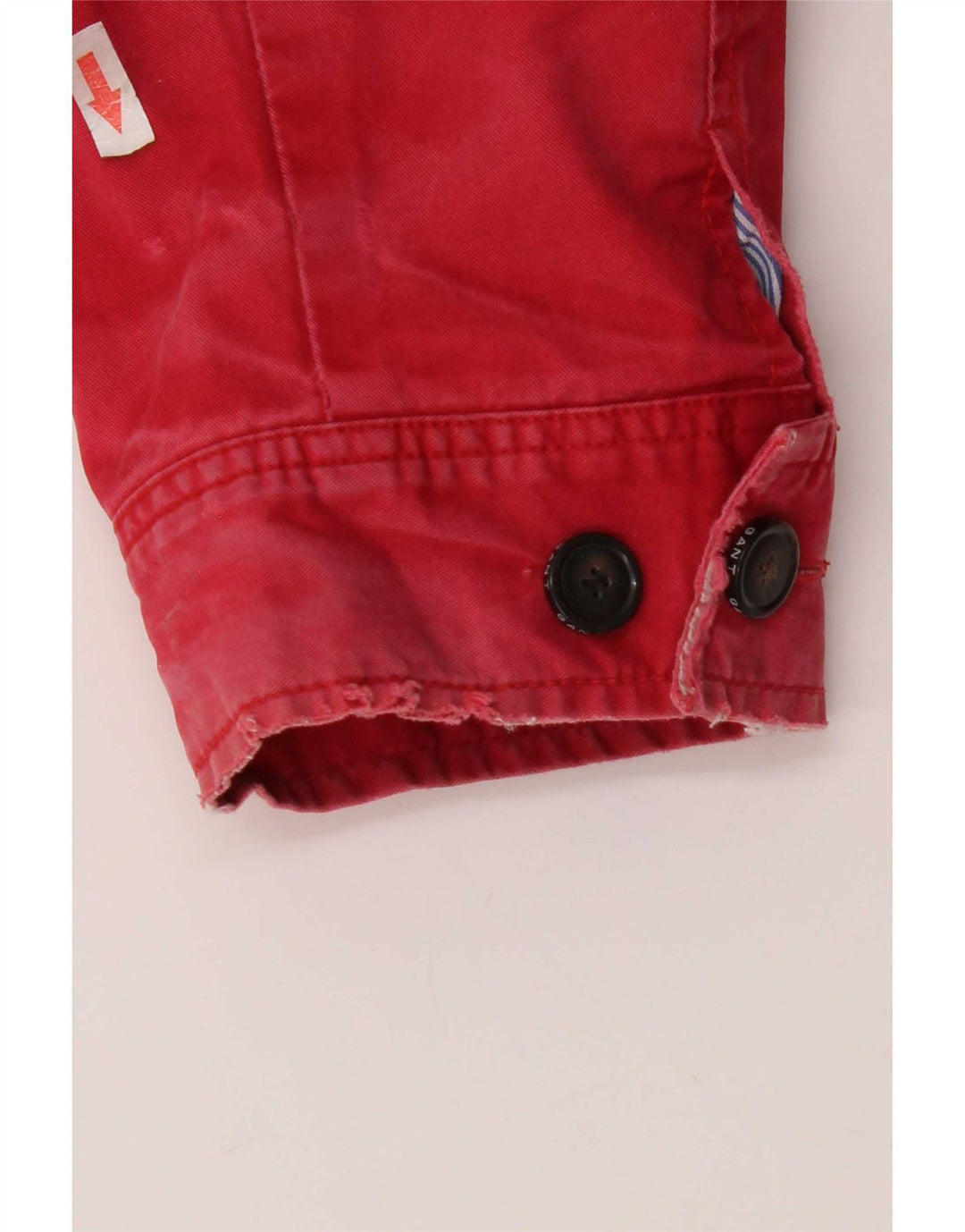 Gant Veste Bomber Homme UK 44 2XL Rouge Coton