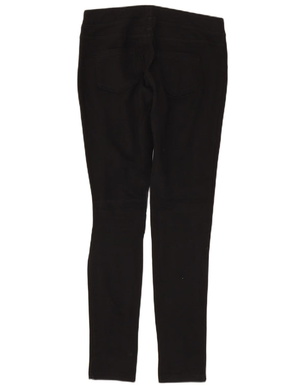 Benetton Pantalon décontracté skinny pour fille 13-14 ans 3XL W28 L29 Noir Coton