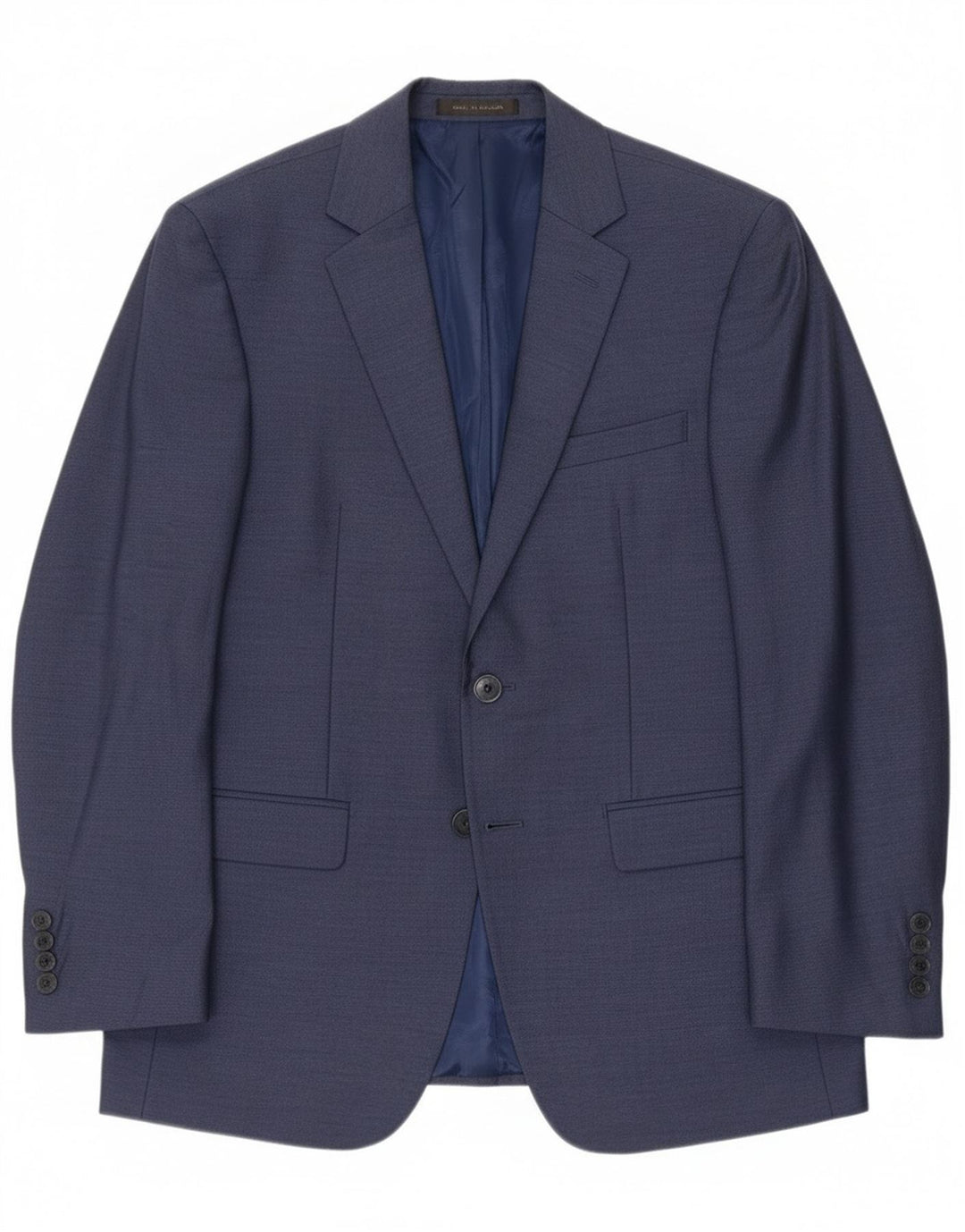 Calvin Klein Veste blazer à 2 boutons pour homme UK 38 Bleu marine moyen Polyester