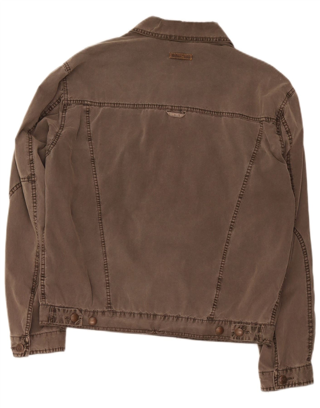 Marlboro Classics Veste Bomber Homme UK 38 Coton Marron Moyen