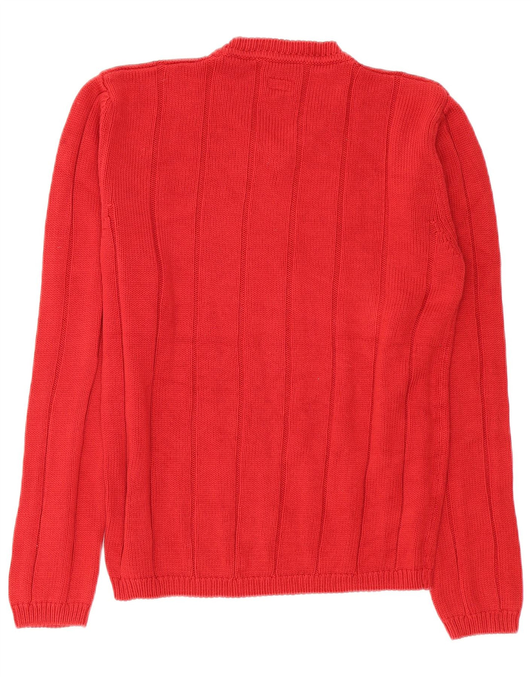 Armani Jeans Pull Col V Homme Rouge Moyen Coton
