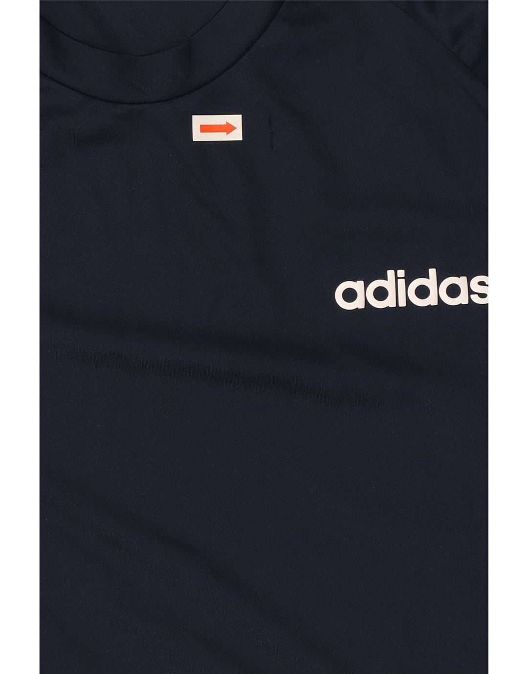 Adidas Homme Climalite T-Shirt Top Bleu Marine Moyen Polyester