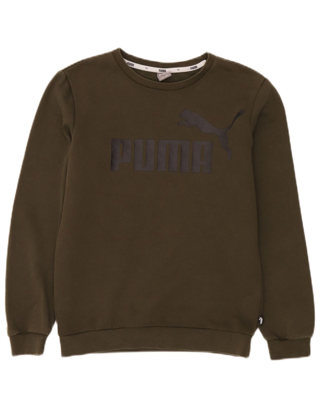 Puma Sweat-Shirt Graphique Garçon 13-14 ans Kaki