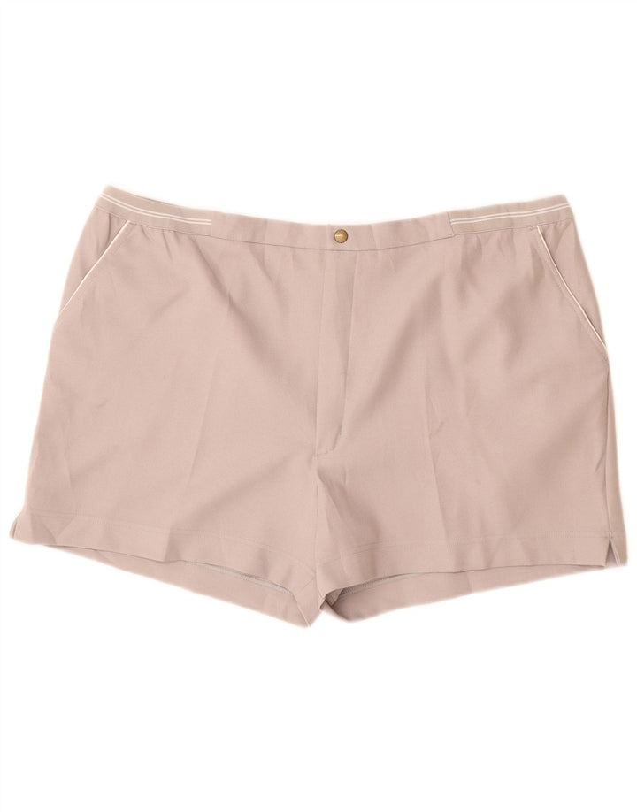 F.LLI Campagnolo Short Chino Femme W40 2XL Gris Polyester