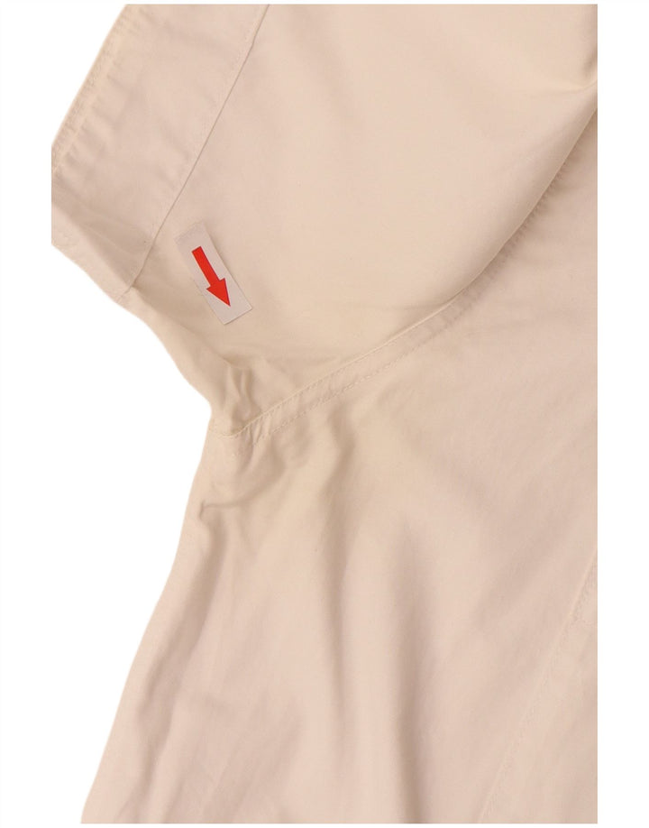 Levi's Chemise à Manches Courtes Homme Blanc Cassé Large Coton