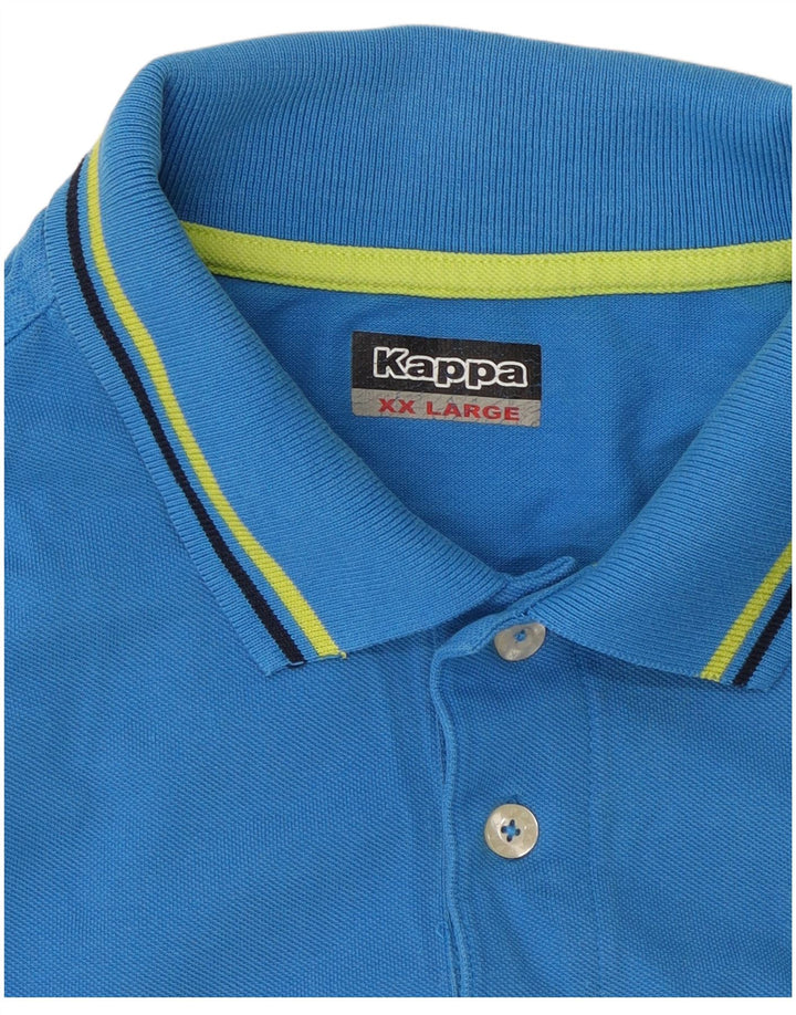Kappa Polo Homme 2XL Bleu
