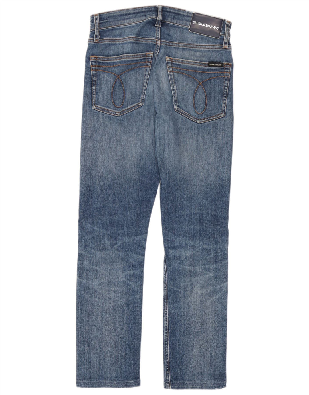 Calvin Klein Jean Slim W28 L27 Homme Bleu Coton