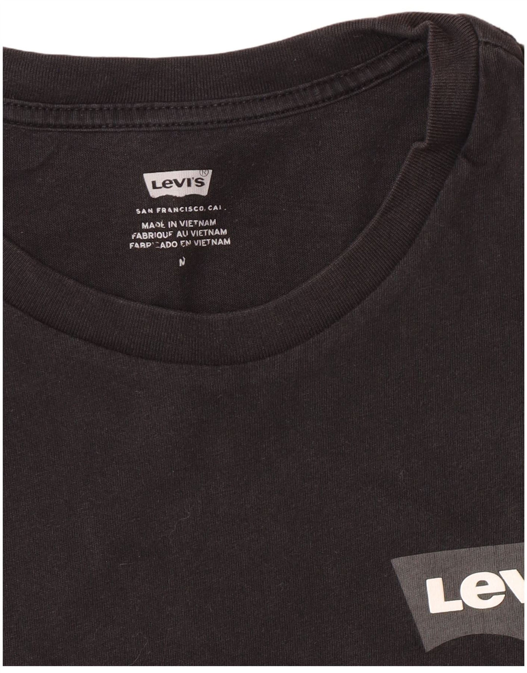 Levi's Tee-Shirt Homme Noir Moyen