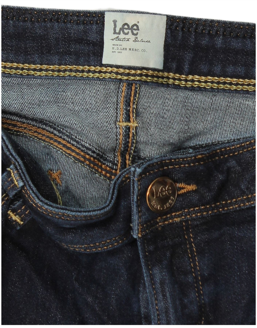 Lee Jean Skinny Femme W28 L30 Bleu Marine