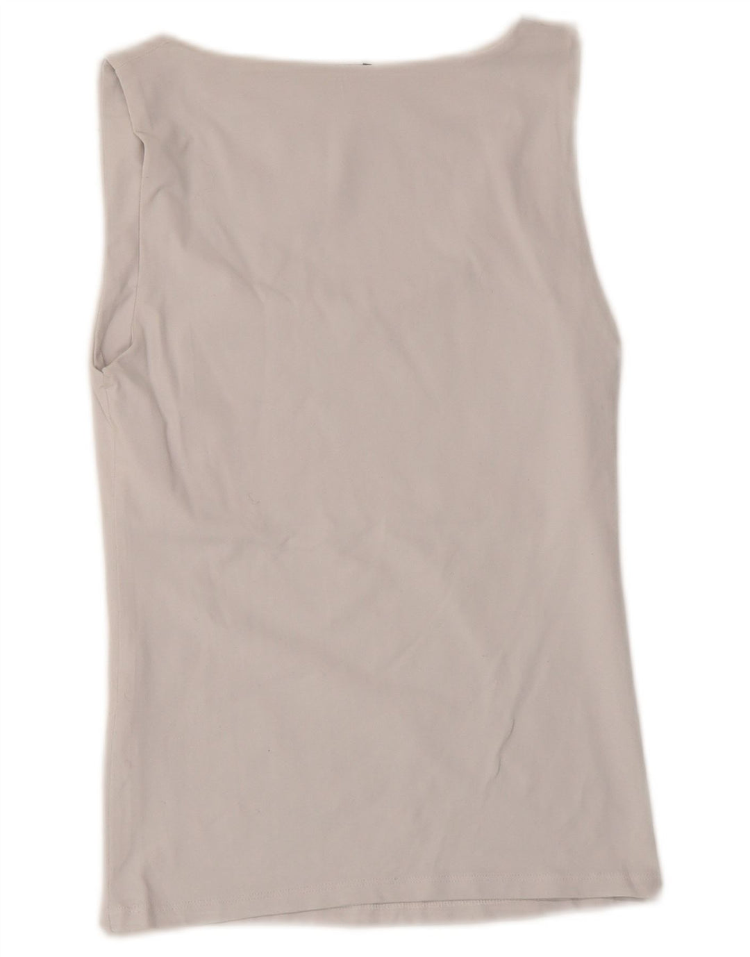 Zara Femme Débardeur UK 8 Petit Blanc Polyamide