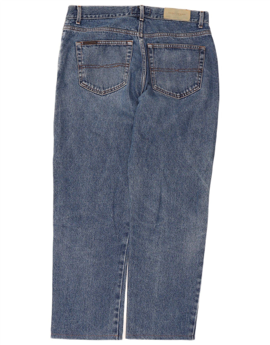 Gant Jean Droit Regular W34 L27 Homme Bleu Coton