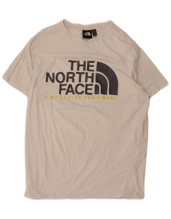 The North Face T-Shirt graphique pour hommes, haut 2XL en coton blanc