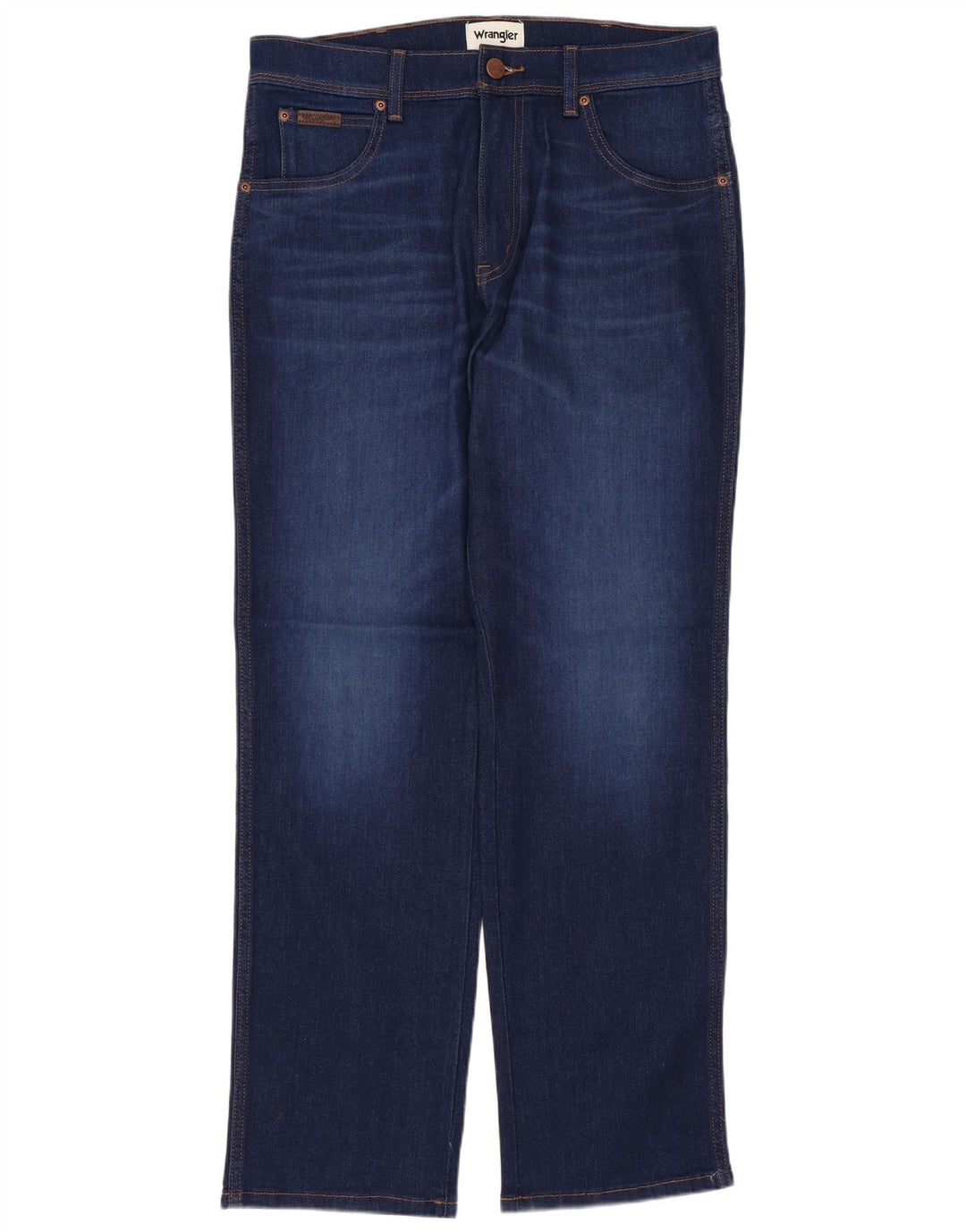 Wrangler Jean Droit Texas Homme W32 L30 Bleu Marine Coton