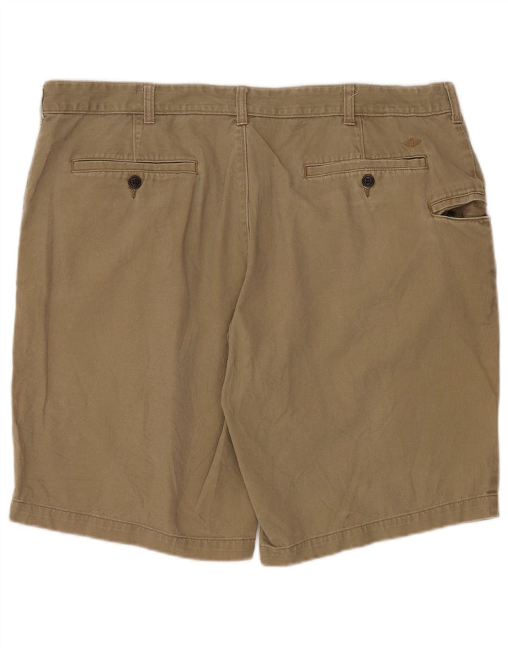 DOCKERS Short Chino Homme W40 XL Beige Coton