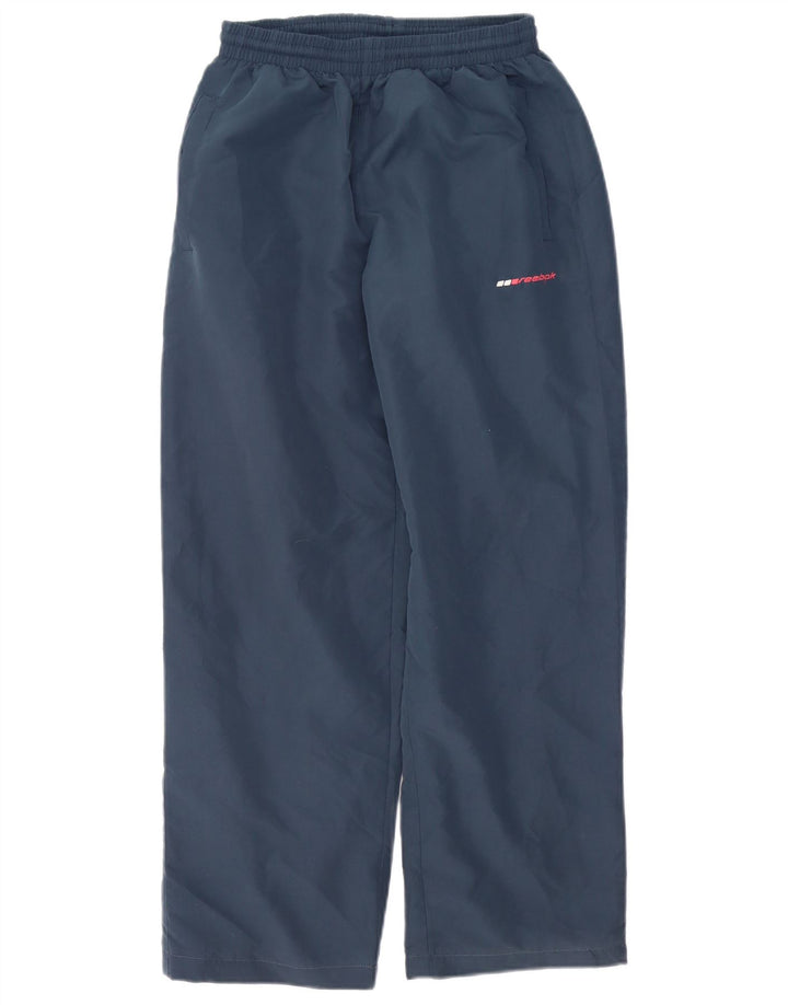 Reebok Pantalon de survêtement homme petit bleu marine polyester