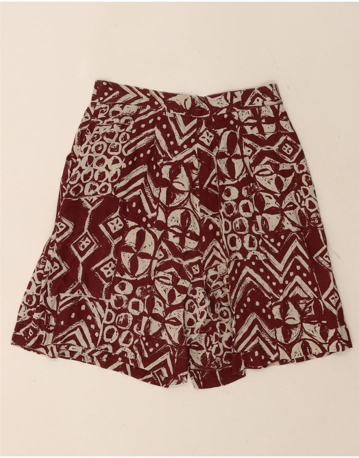 Marcello Cioni Short Chino Femme IT 44 Medium W26 Marron Géométrique