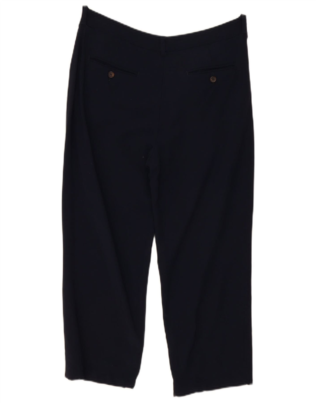 Max Mara Pantalon Capri Femme W30 L23 Bleu Marine