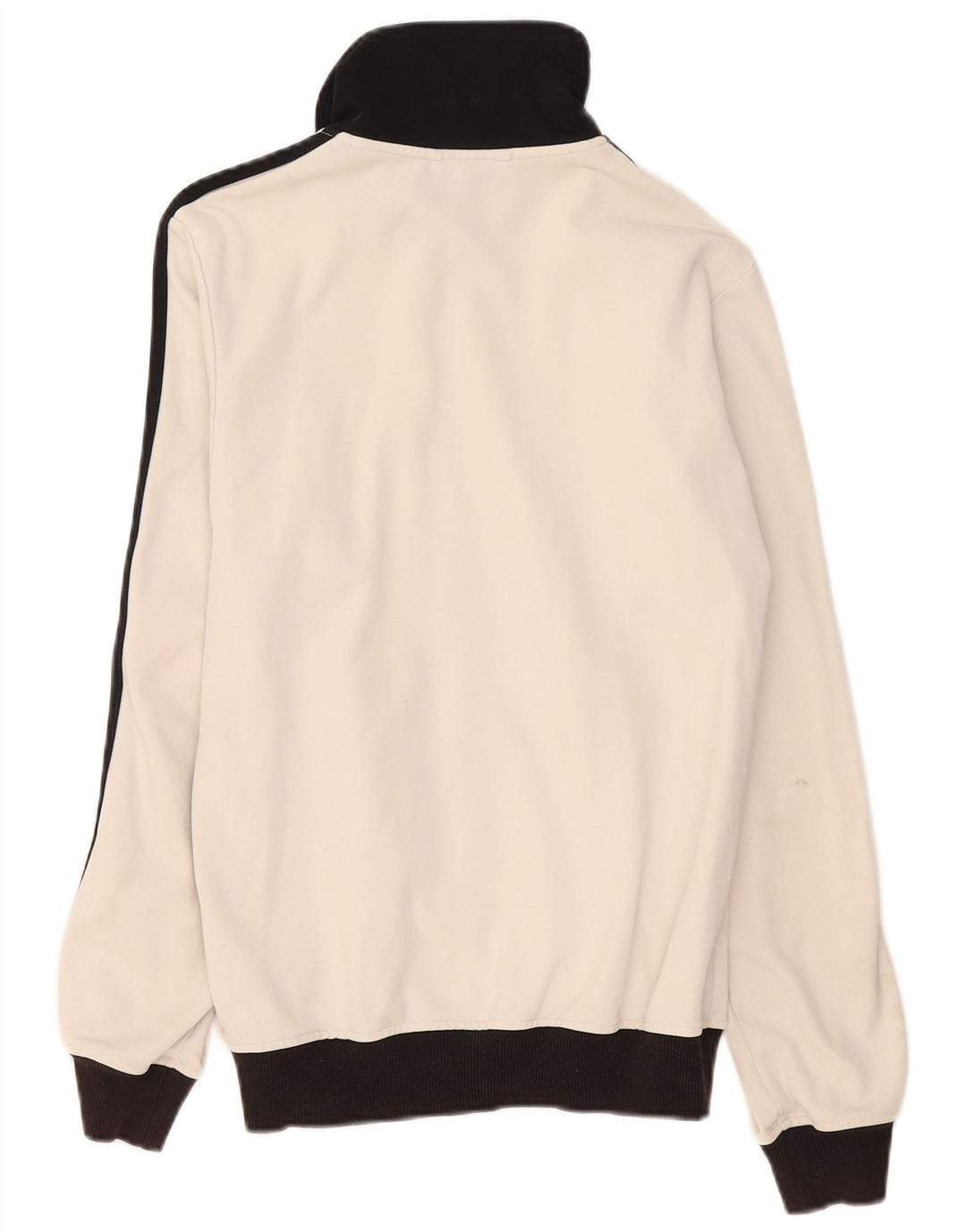 Adidas Veste de survêtement pour homme UK 10 Petit Blanc Polyester