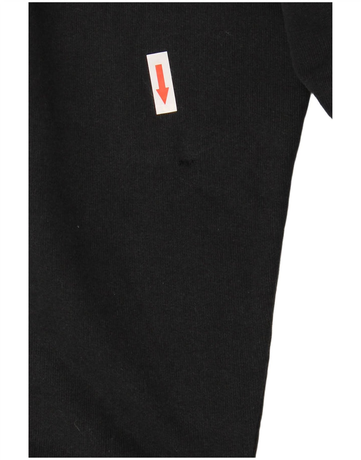 CHAMPION Pantalon de Survêtement Homme Large Noir Coton