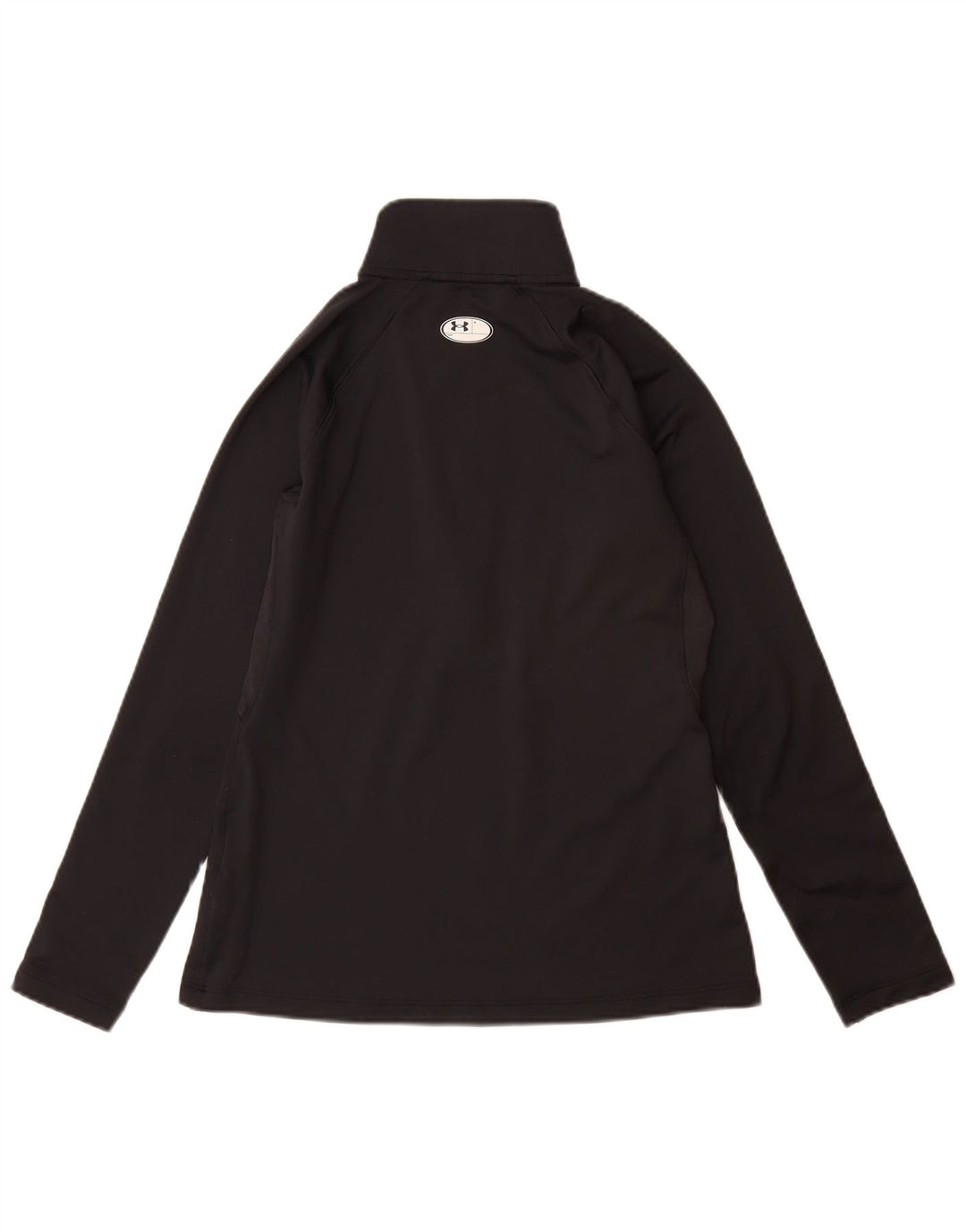 Under Armour Haut de survêtement Cold Gear pour femme UK 10 Small Noir