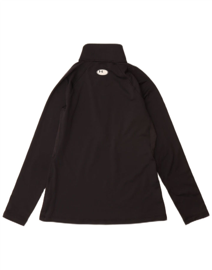Under Armour Haut de survêtement Cold Gear pour femme UK 10 Small Noir