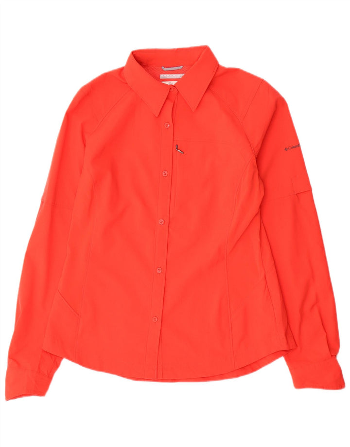 Columbia Chemise Omni-Shade Femme UK 12 Orange Moyen Polyester