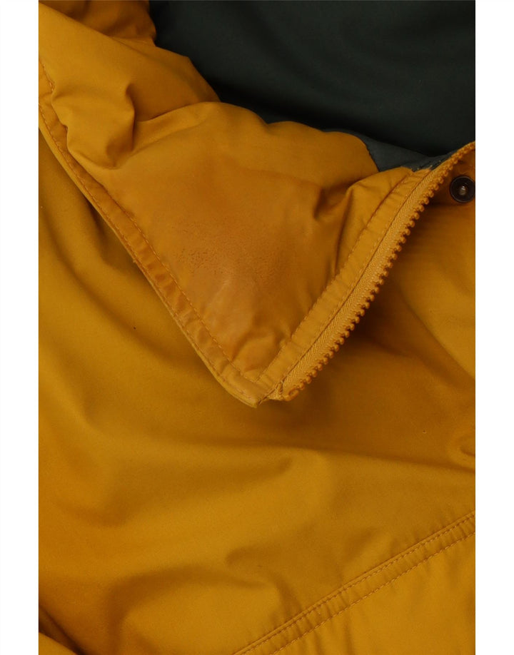 Edelweiss Veste matelassée à capuche pour homme UK 40 Large Jaune Polyester