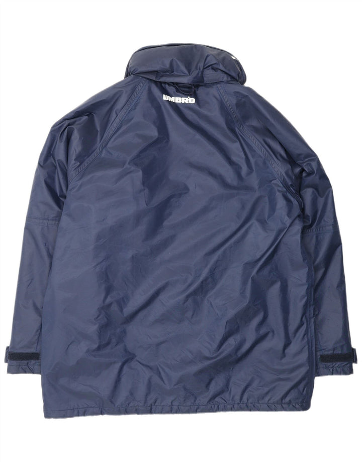 UMBRO Veste coupe-vent pour homme UK 38 Bleu marine moyen Polyamide