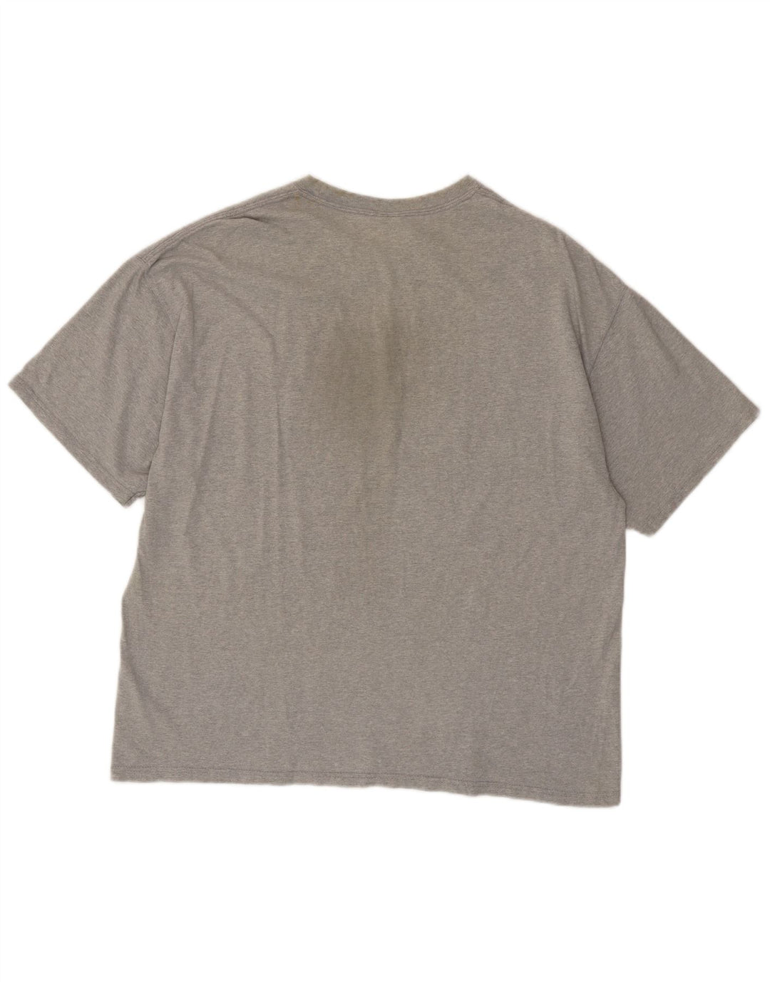 CHAMPION T-Shirt Homme Haut Large Gris Moucheté Coton
