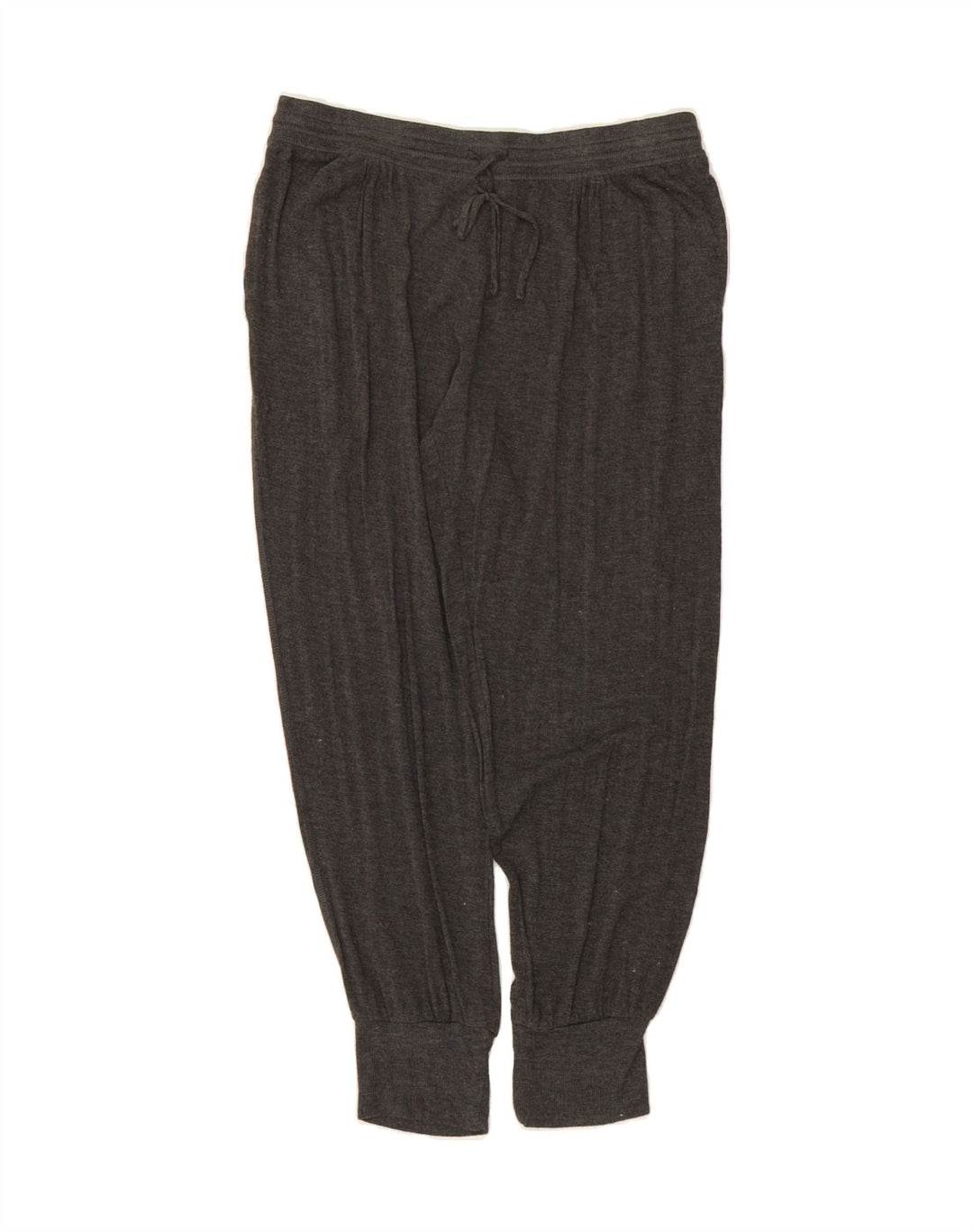 DKNY Womens Tracksuit Trousers Joggers UK 14 Medium Grey Rayon Vintage Dkny and Second-Hand Dkny from Messina Hembry 