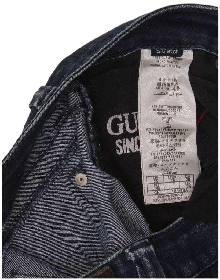 Guess Jean Skinny Femme W28 L30 Bleu Marine Coton