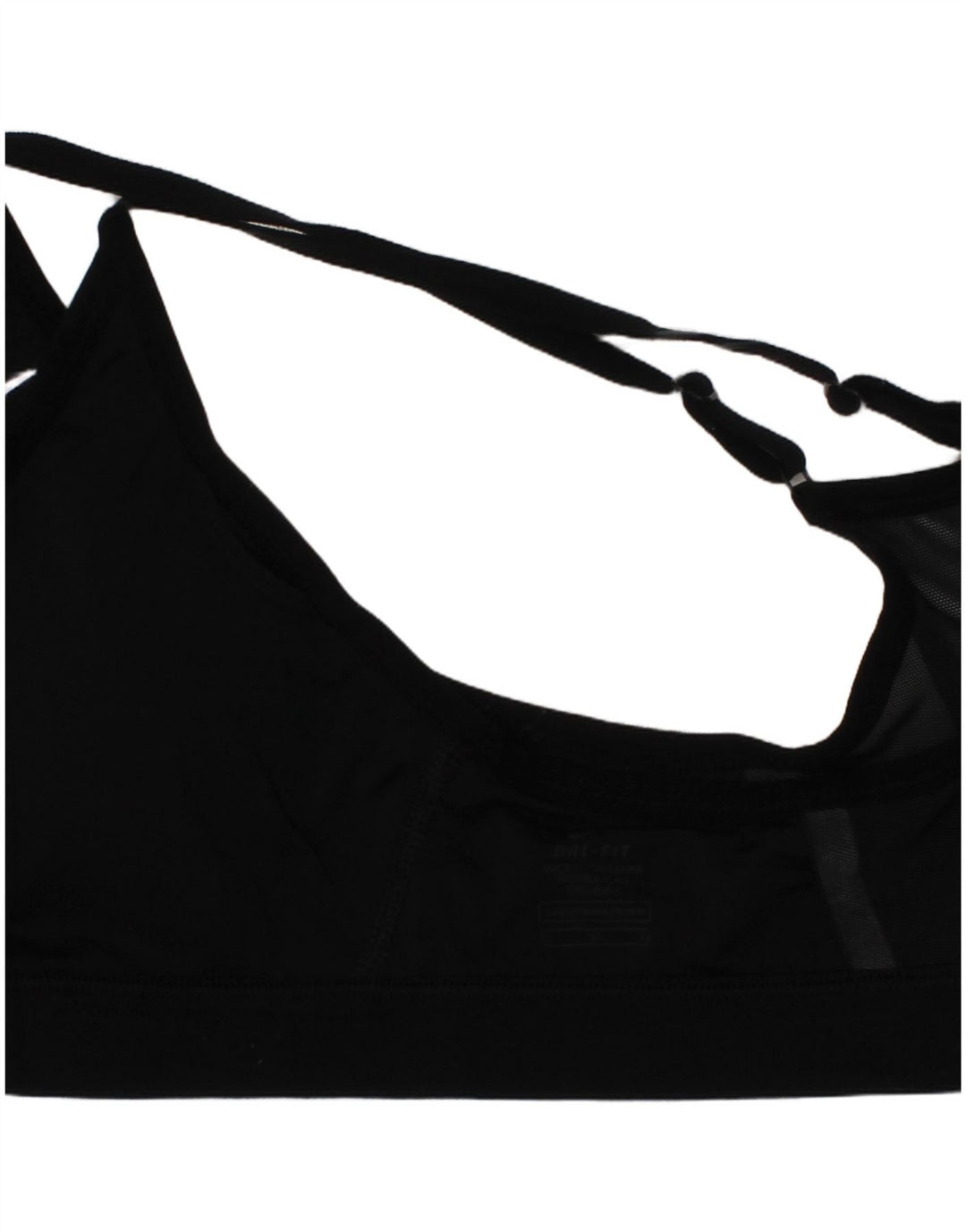 Haut de soutien-gorge de sport Nike Dri Fit pour femme, noir moyen